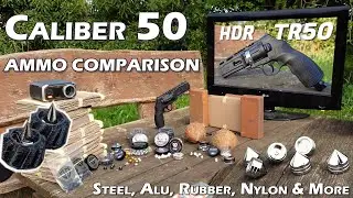 Best caliber 50 Ammunition - Ammo Comparison [HDR 50]