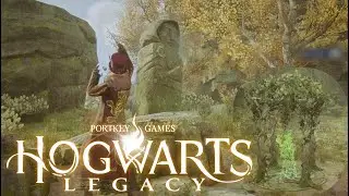 Hogwarts Legacy | North Hogwarts Region – Merlin Trial (Broken Statue Puzzle) & Treasure Cave