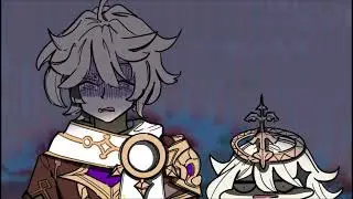 aether and paimon saw something suspicious...