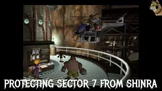 Final Fantasy 7 - PS1 - Protecting Sector 7 from Shinra