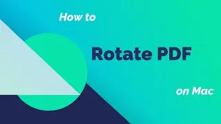 How to Rotate PDF on Mac | PDFelement 7
