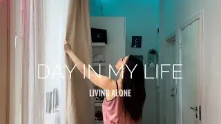 Day in my life | living alone, Saturday, getting my nails done, shopping…