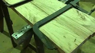 Encolado y prensa TIPS - Construcción de Mesa Moderna - Parte 2