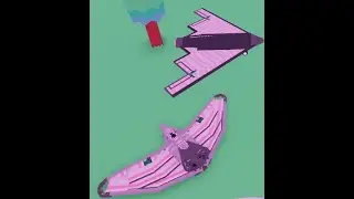 I made a B2 spirit bomber in road to gramby's!