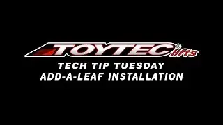 Tech Tip Tuesday - Add-A-Leaf Installation