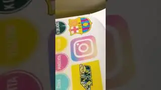 cetak sticker anti air / anti luntur menggunakan tinta dye printer epson L3110 