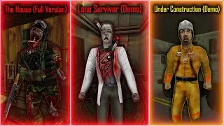 [Short Half Life Mods - The House, They Hunger Lone Survivor & Under Construction] Full Walkthrough