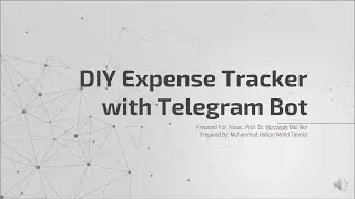 DIY Expenses Tracker with Telegram Bot