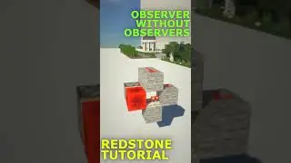Observer Without Observers | Minecraft Redstone Tutorial