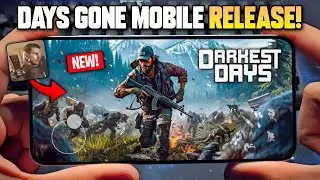 NEW DAYS GONE LIKE MOBILE GAME RELEASE! - Darkest Days Mobile | Online Open World Survival Game 🎮