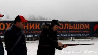 Инерционный полуавтомат 12 калибра Huglu Renova.  Патроны 28 г. Журнал «КАЛАШНИКОВ»