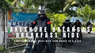 Team Cbeast Ph goes for a quick breakfast at Lakeshore Batangas! 🤙