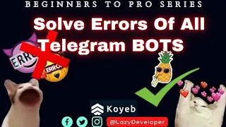 [ Error Handling ] How to solve errors of Telegram 