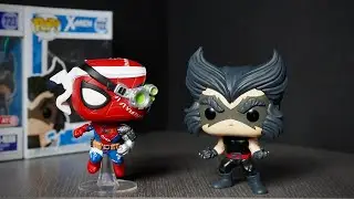 Funko POP Retro - Wolverine & Retro Cyborg Spiderman Target Exclusive
