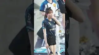 안지현 치어리더 놀라는 표정