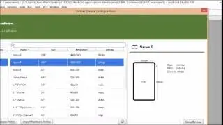 Android Studio Development Tutorial - 2 - AVD and SDK set-up