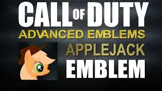 Call of Duty Advanced Warfare Emblem - My Little Pony's Applejack CoD: AW Emblem Tutorial