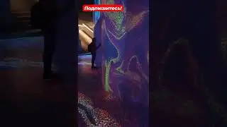 Лазерное шоу в Чамлыдже - самой большой мечети в Турции