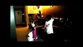 My babies playing on the Wii ~ MJExperiene