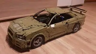 Nissan Skyline R34 GTR | Lego Moc Preview #2