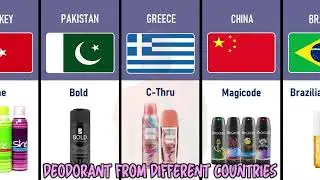 Deodoran Dari Berbagai Negara