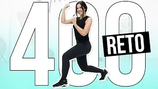 400 LUNGES CHALLENGE | Toned legs