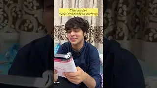 One day when you decide to study😀😂 | Raj Grover | 