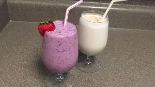 Amerikancha Sutli KOKTEYL // MILKSHAKE // МОЛОЧНЫЙ КОКТЕЙЛЬ