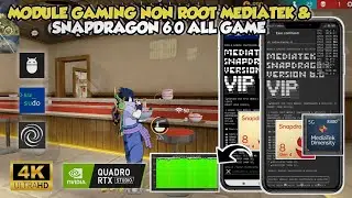 IMPROVE DEVICE PERFORMANCE❗GAMING MODULE MEDIATEK 6.0 NON ROOT❗HOW TO OVERLOCK ANDROID PERFORMANCE