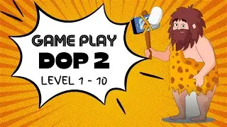 DOP 2 Level 1 to 10 | Delete One Part 2 Level 1 to 10 | Portrait Gameplay Walkthrough (Android/IOS)