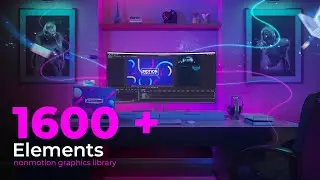 Pack | Nonmotion Graphics Library | Extension for Premiere Pro and After Effects