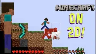 Minecraft , But on 2D | Minecraft 2D version