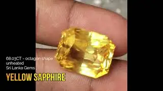 Sri Lankan Sapphire and Popular Gems