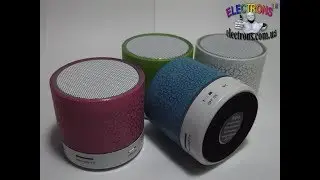 Аудио bluetooth спикер, музыкальная портативная колонка, радио, мп3 плеер видео обзор Electrons TM
