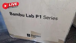 🔴 Стрим. BambuLab P1S Распаковка