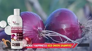 Oneway Happiness: Advanced Red Onion Shampoo for Hair Growth & Fall Control - Unveiling the Secret