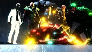 Iron Spider vs 6 siniestros