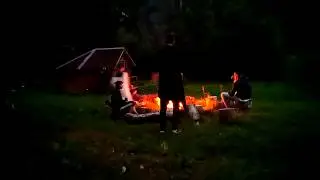 Вечерний костер