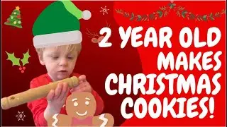 TODDLER CHRISTMAS COOKIES! | vlogmas 2021