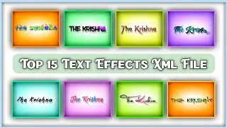 Alight motion text presets | alight motion text effect