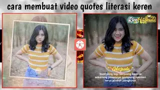 TUTORIAL MEMBUAT VIDEO QUOTES LITERASI MENGIKUTI BEAT MUSIK DJ wrap me and Plastic versi angklung