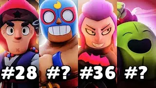 ALL 48 Brawlers Ranked from WORST to BEST | Tier List