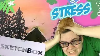The Most Frustrated I've Been with Art Supplies | December 2020 Sketchbox