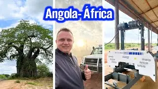 Missão África: Entrega de 10 Serrarias Móveis da Maquinafort em Angola