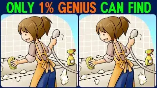 【Find the Difference】 Can you find them all?