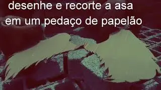 Asa de anjo para Fantasia