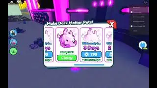 Claiming Dark Matter Ghoul Horse! Pet Simulator X | Roblox