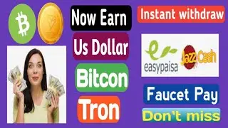 Earn money from home | Instant withdraw through Jazz cash and Easy Paisa