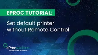 Connect Shared Printer and Set as Default on Remote Computer UNDER 1 MINUTE WITHOUT REMOTE CONTROL