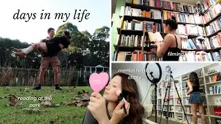 days in my life ~ ♡ meet brandon, reading, art, mental health chats